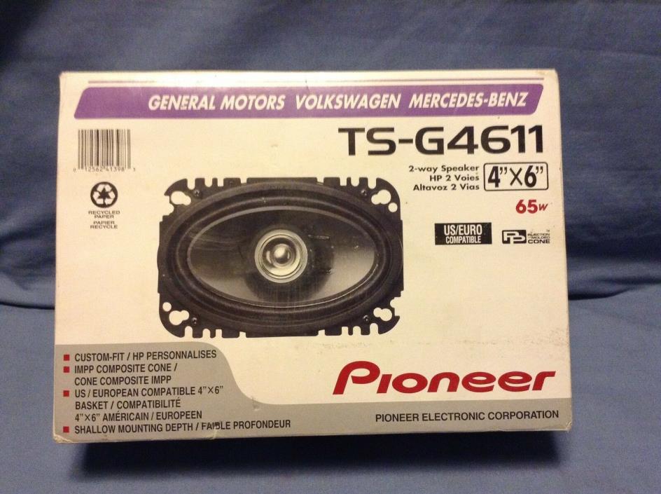 New Pioneer TS-G4611 Car Speakers 4