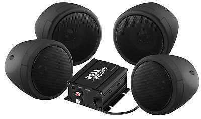 BOSS Audio MCBK450 Black 1000 watt Motorcycle/ATV Sound System 3