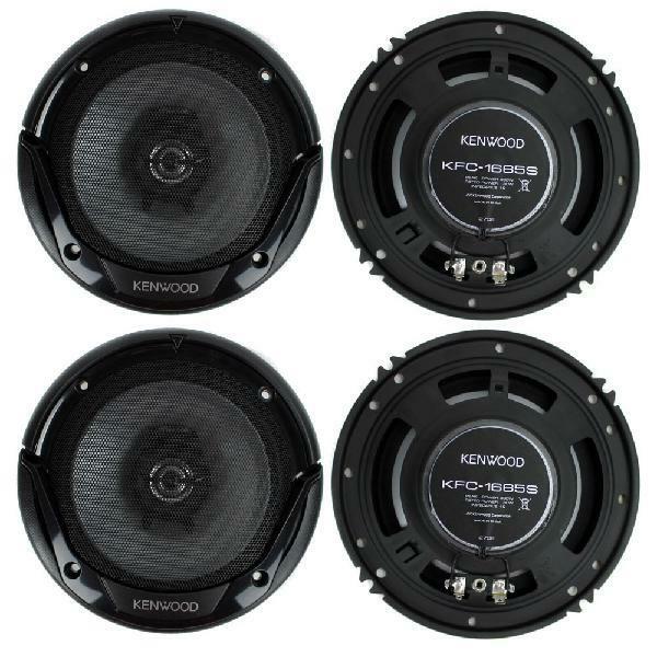 Car Audio Door Coaxial Speakers Sound Stereo System 6.5 Inch 300W 2-Way, 4 Pack