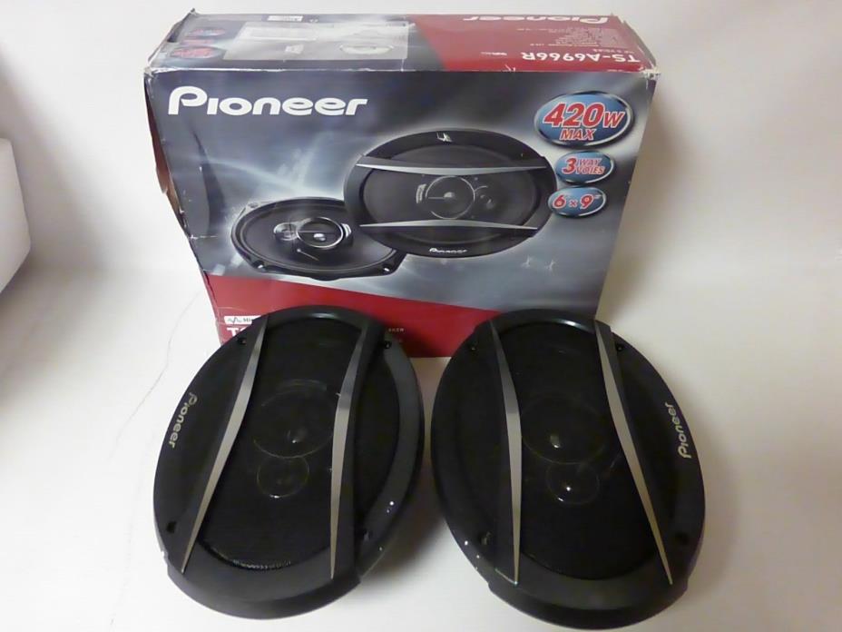 Pioneer TS-A6966R 3-Way 6 x 9 420 Watts Flush-Mount Car Speaker (PAIR)