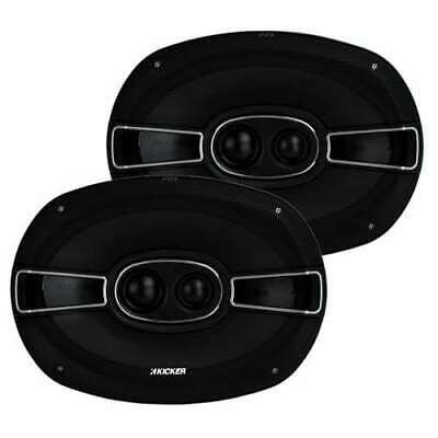 Kicker 41KSC6934 6x9-Inch 3-Way 300W Car Speakers (Pair) (Open Box)