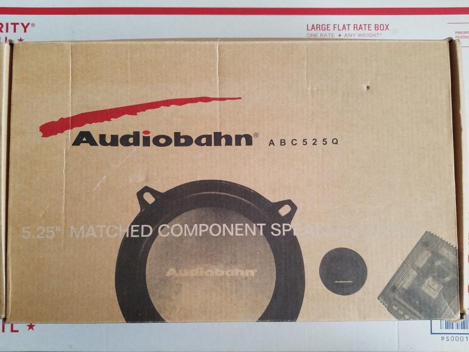 NEW Audiobahn ABC525Q 5-1/4