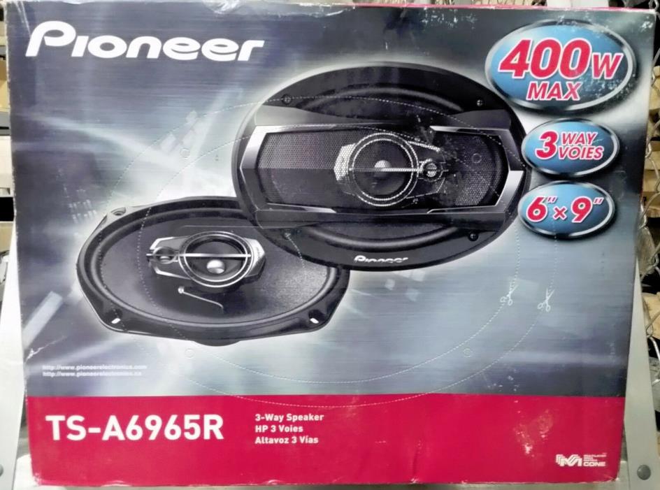 Pioneer TSA6965R 3-Way 6in. x 9in. Car / TRUCK 400 Watt Speaker System