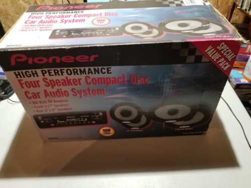 Pioneer High Performance Four Speaker Compact Disc Car Audio System 160 Watt Cd