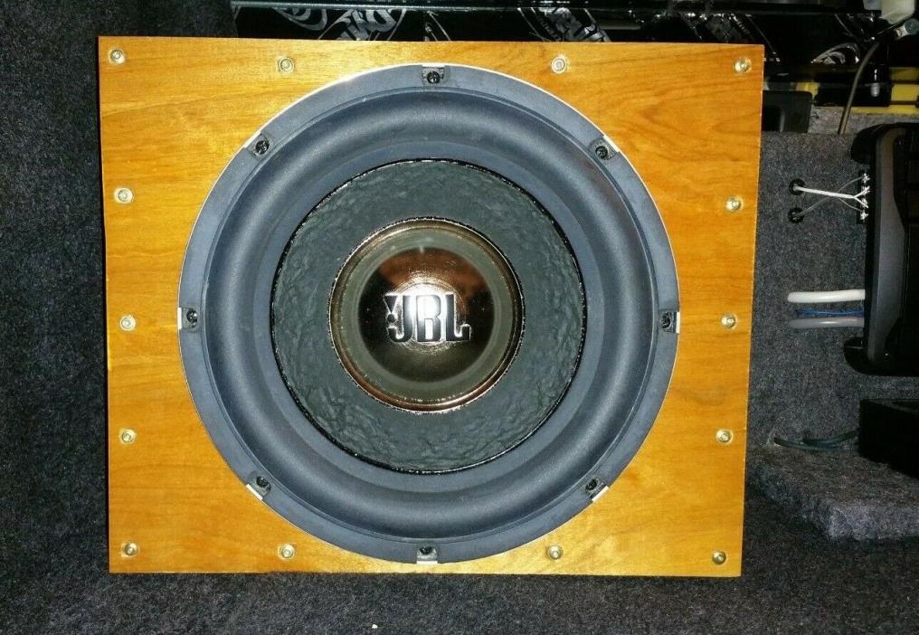 JBL GTi W12GTi MKII 1-Way 12in. Car Subwoofer in sealed enclosure