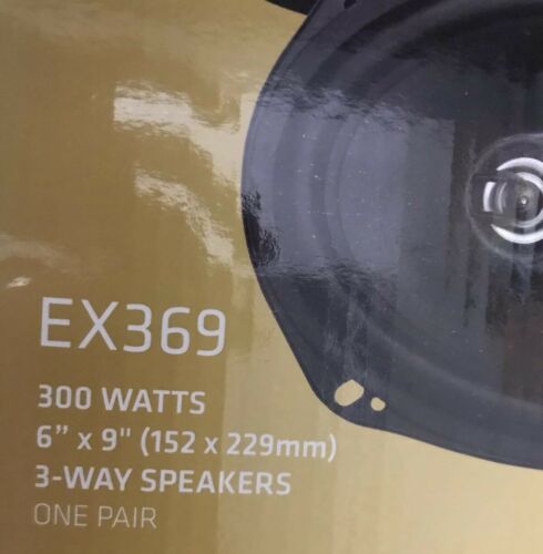 SPEAKERS 6X9 “ ( SOLD BY PAIR)-- ALSO HAS GRILLS  EX369