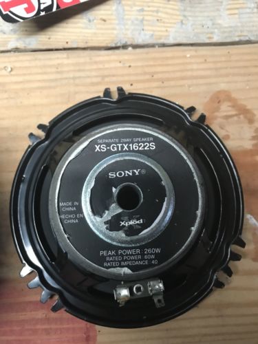 Sony 6.5 car speakers