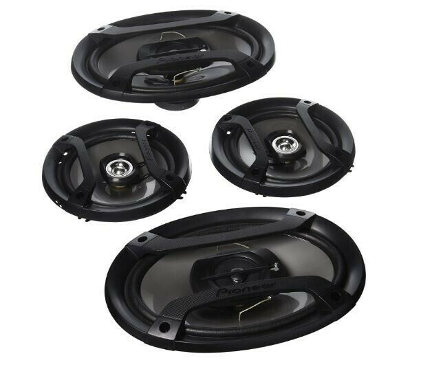Pioneer Car Speakers 6 1/2 and 6x9  4 Ohm Component Speakers  TS-165P & TS-695P