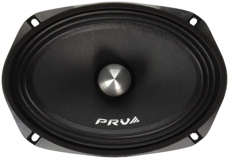 PRV Audio 69MR500PhP-4 6×9? 1000W 4-Ohm Midrange/Midbass Car Mid Speaker