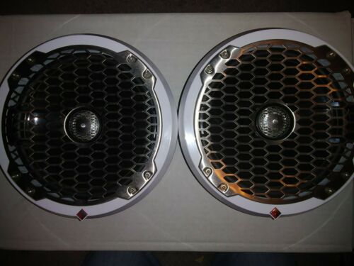 Used Rockford Marine M282 and M262 speakers with R300/4 amp