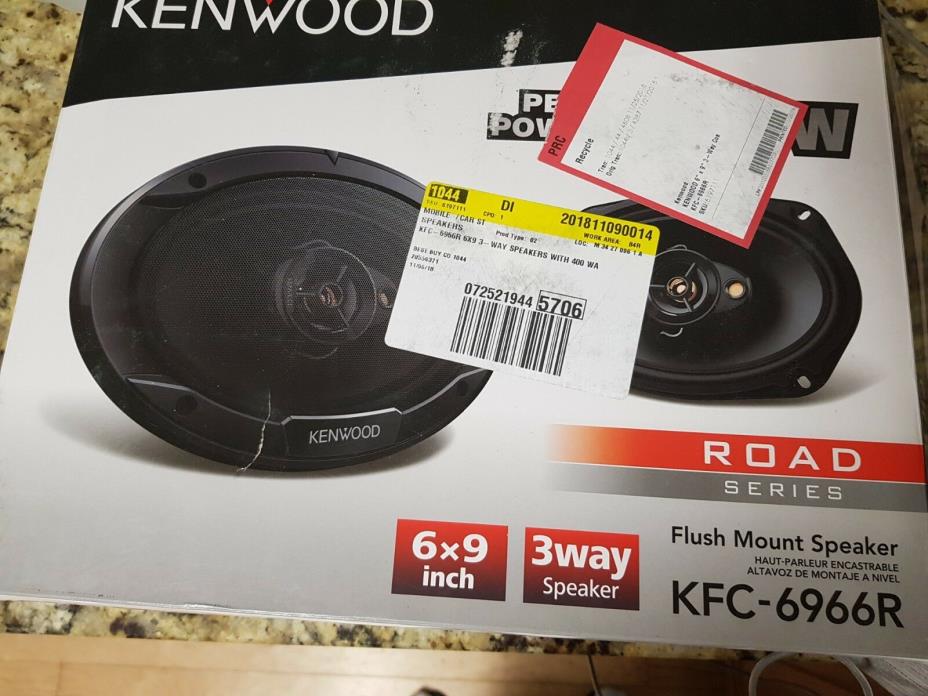 Kenwood KFC-6966R Road Series 6