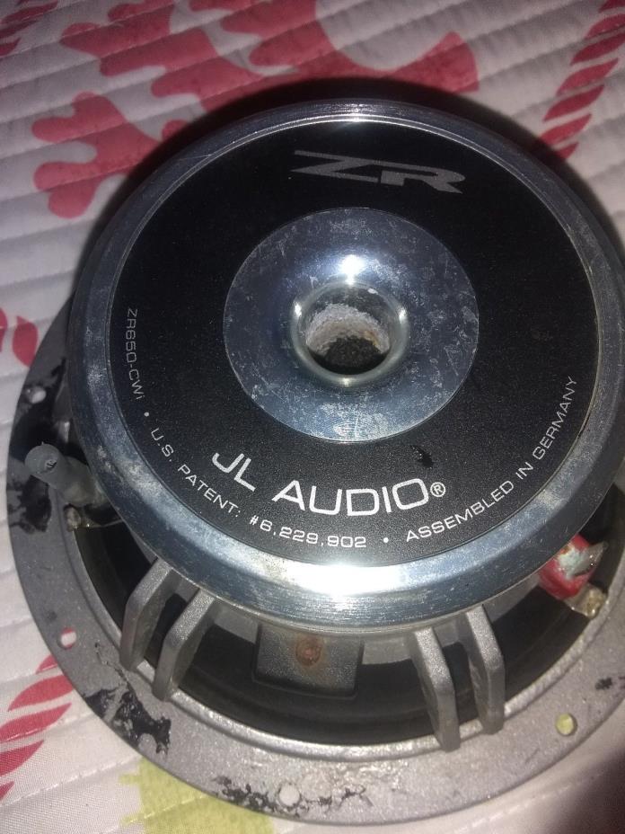 Jl Audio 6 inch car speakers ZR650 CWi 2 speakers