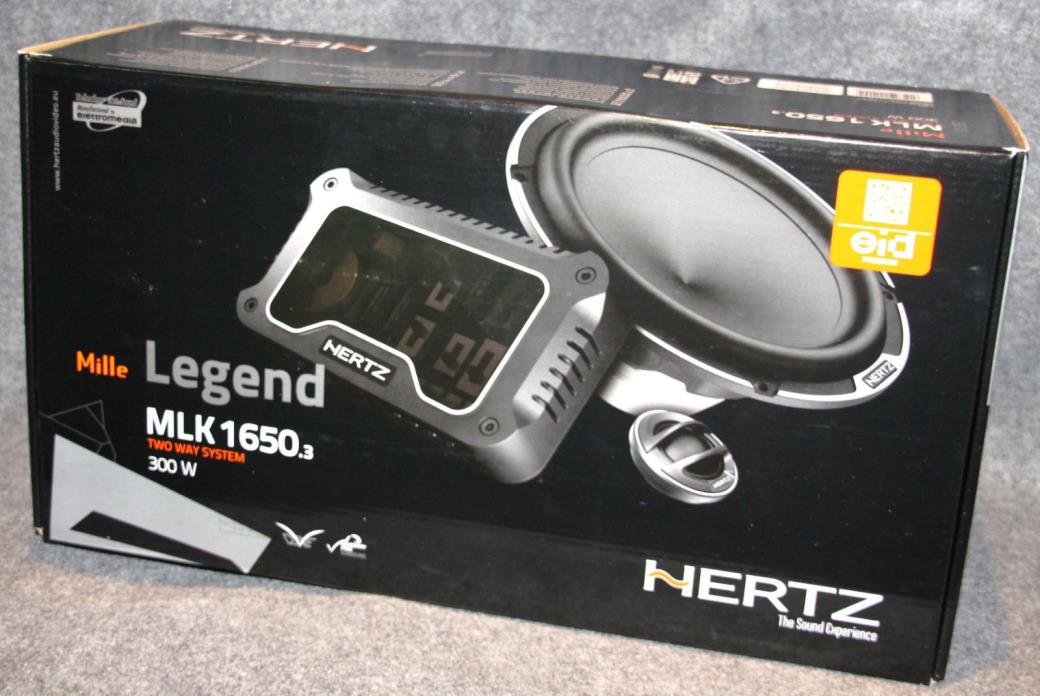 HERTZ MLK 1650.3  MILLE LEGEND COMPONENT SPEAKER SYSTEM   ML280.3 ML1650.3