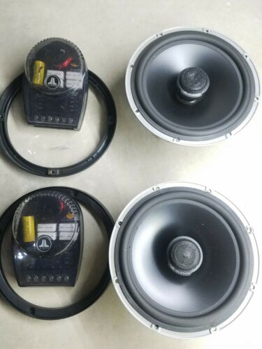 JL AUDIO C5-650x Car 6.5” 2-Way Coaxial Speakers w/ Crossovers C5 650x 225W USED