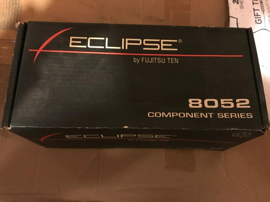 Eclipse 8052 5.25” 2-way Component Set RARE