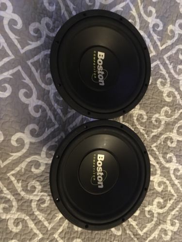 boston acoustics subwoofers 10” Pair Competitor