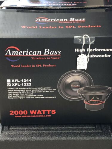 XFL1222 American Bass 12