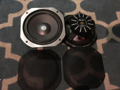 Vintage Coustic HT-640 4ohm Subwoofers W/ Grills