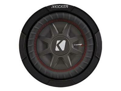 Kicker 43CWRT81 CompRT 8-Inch Subwoofer, Dual Voice Coil, 1-Ohm, 300W