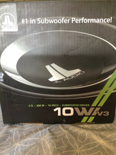 JL Audio 10W3v2-D4 Car Speaker