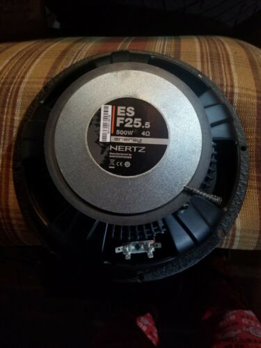 Two Hertz subwoofers 10inch ES F25.5