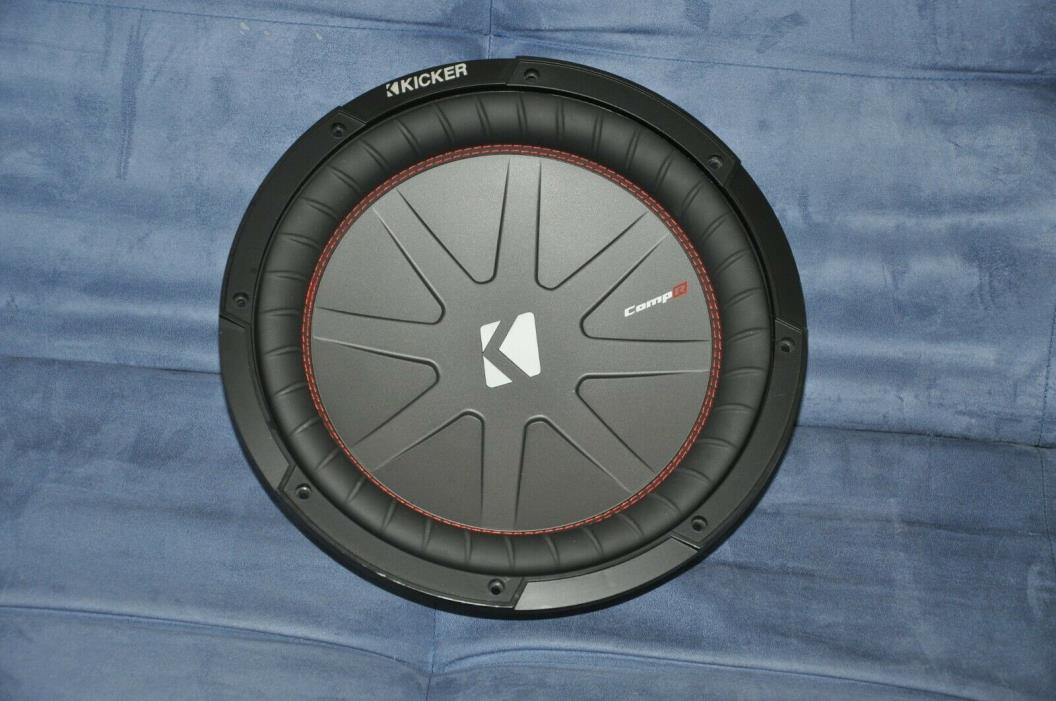 KICKER 43CWR122 CompR 12 Dual-Voice-Coil 2-Ohm Subwoofer - Black