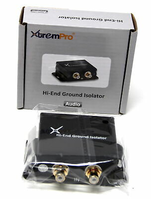 XtremPro Hi-end Ground Loop Noise Isolator / Filter for Car Audio