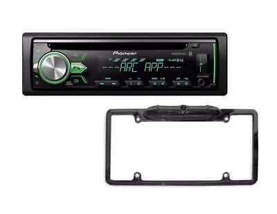 Pioneer DEH-X4900BT with Absolute Cam-1000 Black back up camera