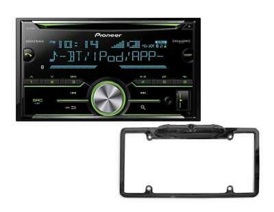 Pioneer FH-X730BS with Absolute Cam-1000 Black back up camera