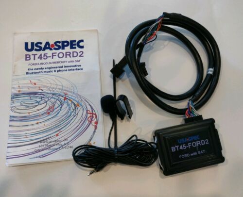USA SPEC BT45-FORD2 BLUETOOTH TO SELECT 2005-11 FORD LINCOLN OR MERCURY w/ SAT
