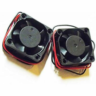 Pair Packed 1.5 1/2 Inch 12VDC Volt Car Truck Cooling Fans Electronics