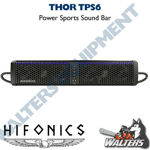 NEW Hifonics Thor TPS6 Six Speaker Powersports Soundbar w/Integrated Amplifier