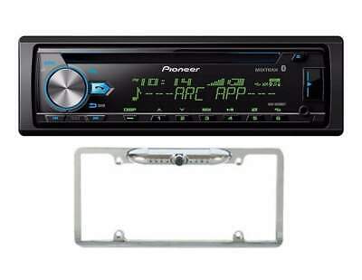 Pioneer DEH-X6900BT with Absolute Cam-1000 Silver back up camera