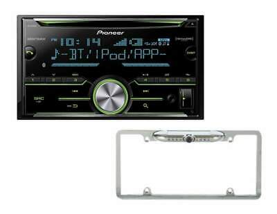Pioneer FH-X730BS with Absolute Cam-1000 Silver back up camera