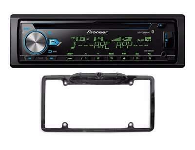 Pioneer DEH-X6900BT with Absolute Cam-1000 Black back up camera