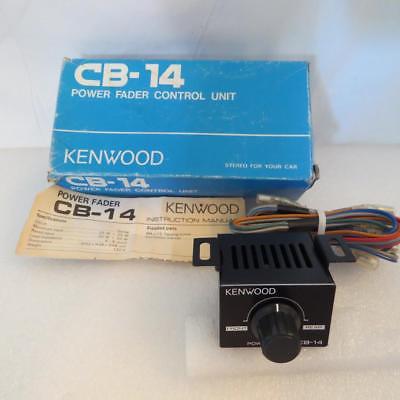 Kenwood CB-14 Speaker Power Fader Control Unit for Car Stereo Front to Rear NOS