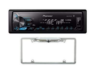 Pioneer MVH-X390BT with Absolute Cam-1000 Silver back up camera