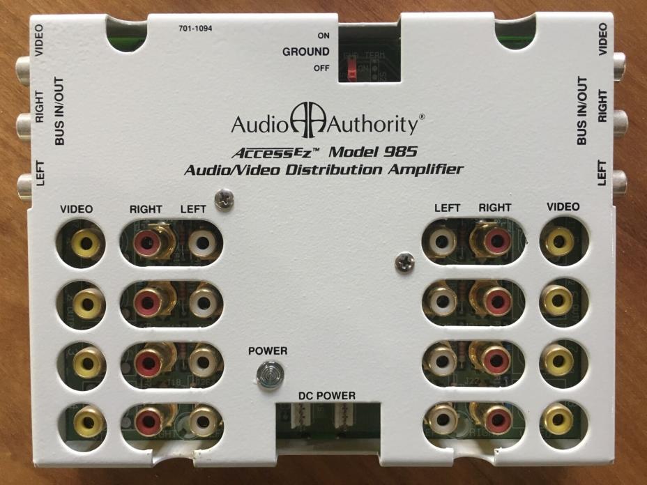 Audio Authority 985EZ 985 Video Distribution Amplifier  Composite