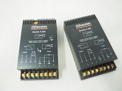 DYNAUDIO ESOTEC 252 PASSIVE CROSSOVERS COMPONENT PAIR Works Great Free Shipping!