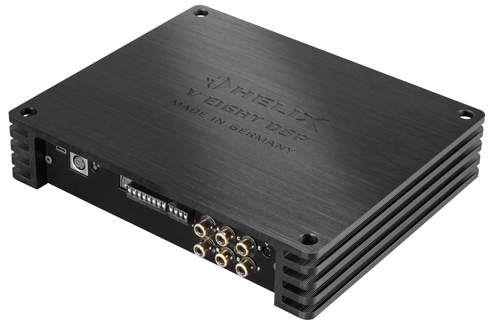 HELIX V EIGHT 8-channel amplifier with integrated 10-channel DSP MADE IN GERMANY