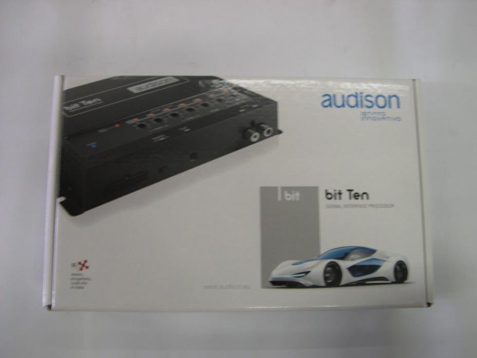 AUDISON BIT TEN MULTI FUNCTION DIGITAL SIGNAL INTERFACE PROCESSOR CAR AUDIO NEW