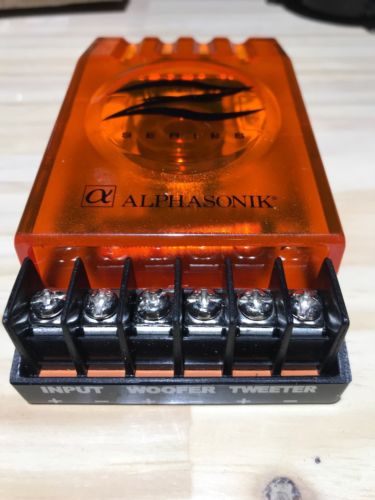 ALPHASONIK NEW 2-WAY AUDIO CROSSOVERS SPEAKERS TWEETERS MIDS (MADE BY AUDIOBAHN)