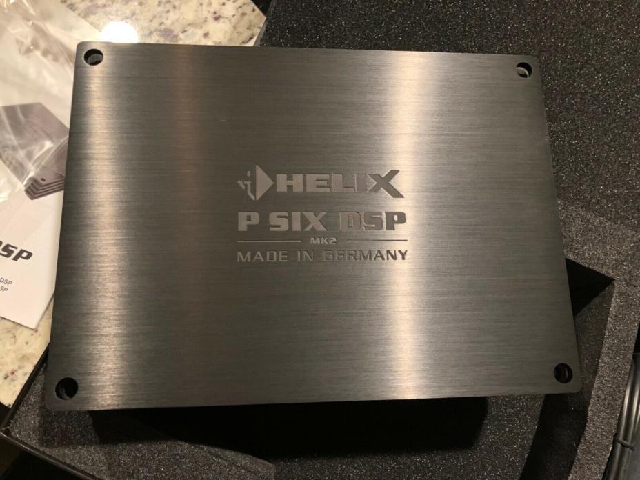 NIB HELIX P SIX DSP MK2 (6 CHNLS CAR AMP + 8 CHNLS SIGNAL PROCESSING) + DIRECTOR