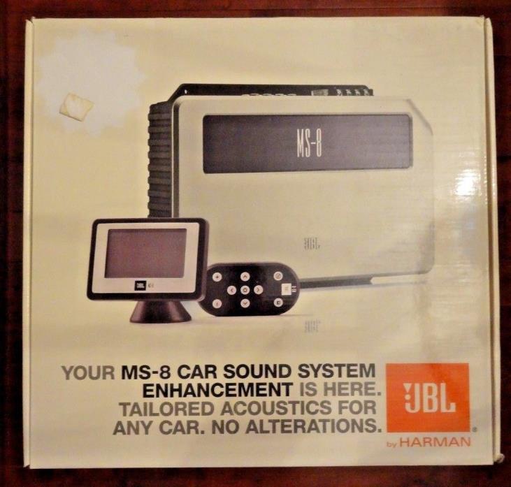JBL MS8 DIGITAL SOUND PROCESSOR ACCESSORIES NEW