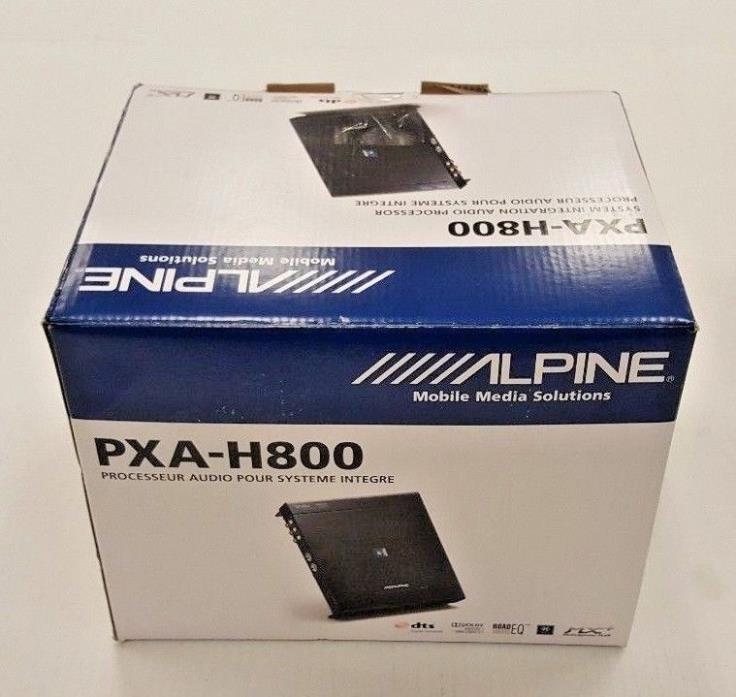 ALPINE PXA-H800 System Integration Car Audio Processor OPEN BOX !!!