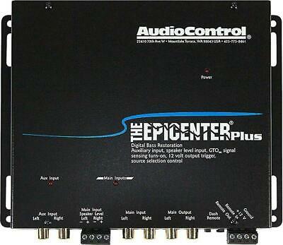 AudioControl The Epicenter Plus Black Bass Restoration Processor with OEM Interf