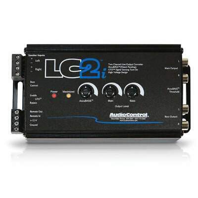 AudioControl LC2i - Black 2 Channel Line Out Converter with AccuBASS