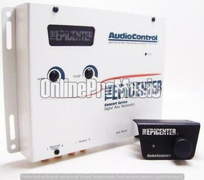 AudioControl White Epicenter Concert Series Bass Enhancer Restoration Processor