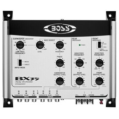 BOSS Audio BX35 3 way Pre-Amp Car Electronic Crossover