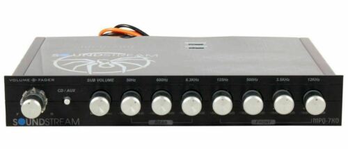 Soundstream MPQ-7XO 7 Band Car Audio Parametric Equalizer